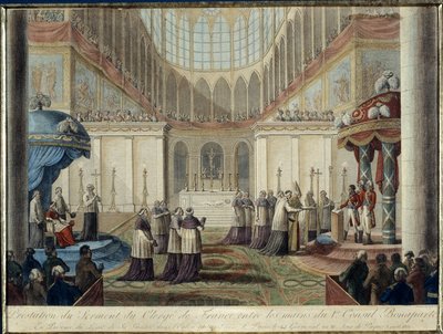 Promulgación del Concordato de 1801 de French School