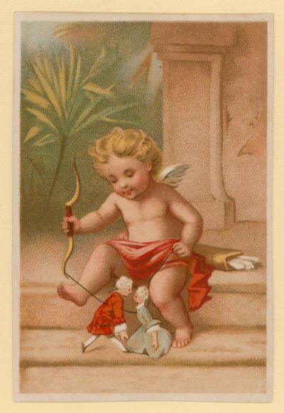 Putto jugando de French School