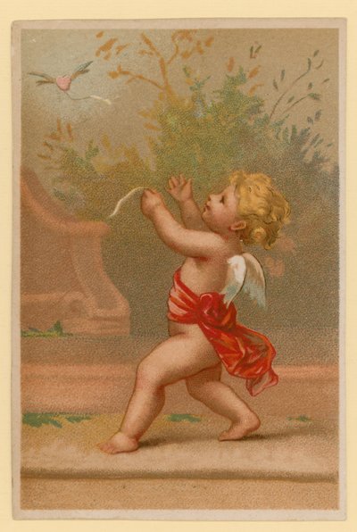Putto jugando de French School