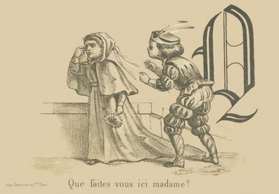 ¿Qué haces aquí, señora? de French School