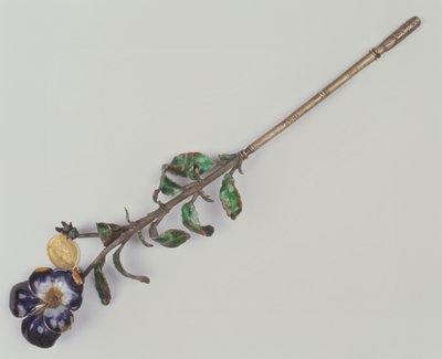 Portaplumas con pensamiento, 1862 de French School
