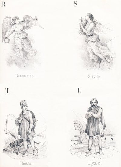 Renombrado, Sibila, Teseo, Ulises de French School