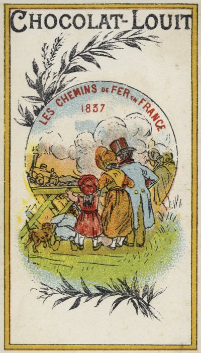 Ferrocarriles en Francia, 1837 de French School