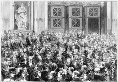Recepción en la Academia Francesa de Henri d