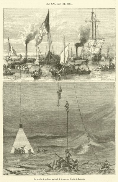 Búsqueda de millones en el fondo del mar de French School
