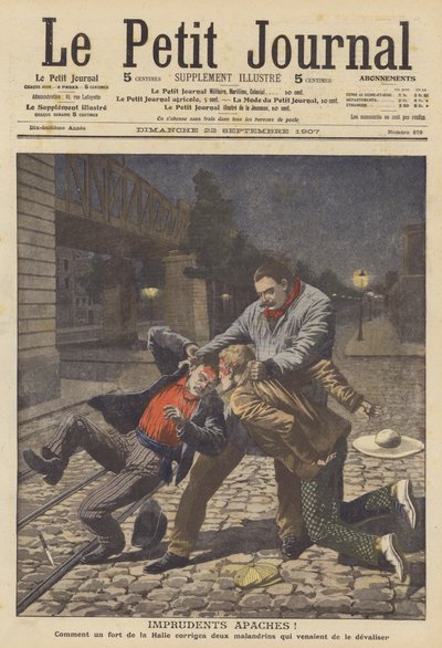 ¡Apaches imprudentes! de French School