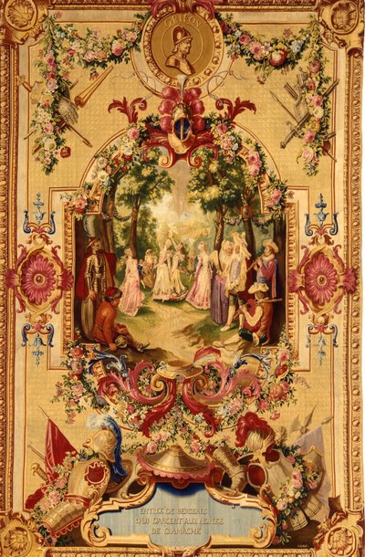 Tapiz de Gobelinos de Regencia con la historia de Don Quijote, 1717-18 de French School