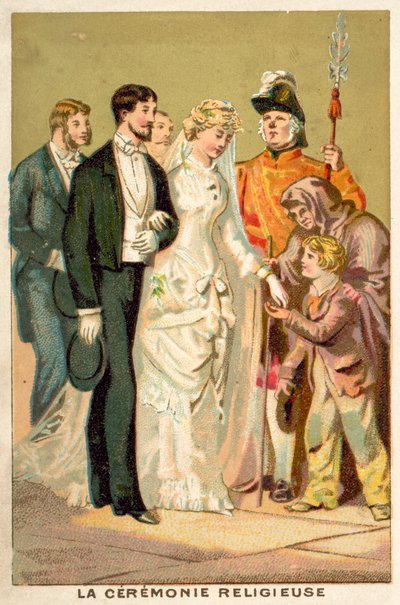 Ceremonia de matrimonio religioso de French School