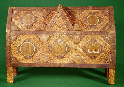 Arca de reliquias de San Calminio, Limoges de French School