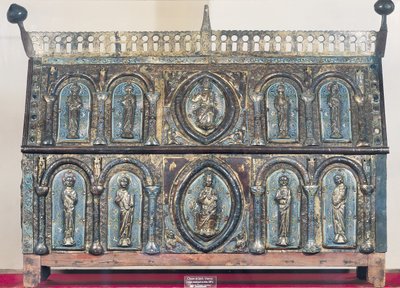Arqueta relicario de San Viance, Escuela de Limousin, c.1230-50 de French School