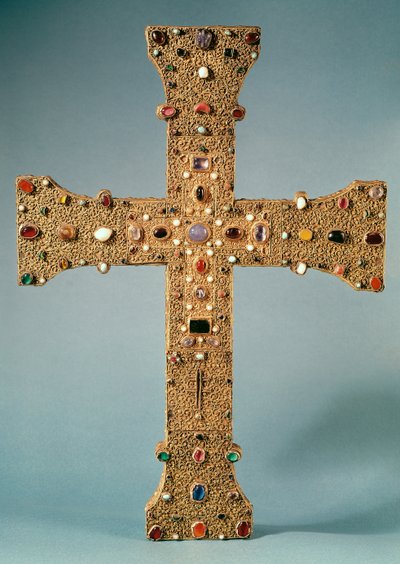 Cruz relicario de la Abadía de Valesse de French School