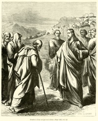 Dar al César lo que es del César de French School