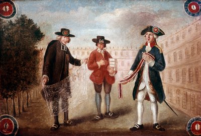 Representación de los Tres Estados de la Sociedad Francesa de French School