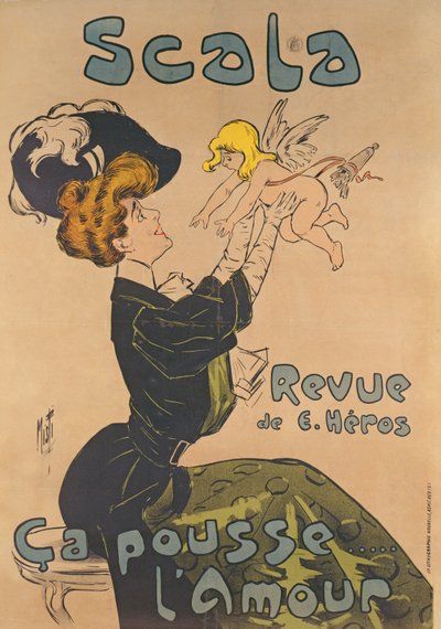 Cartel de Revue de la Scala de French School