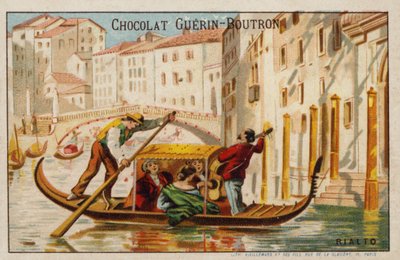 Puente de Rialto, Venecia de French School