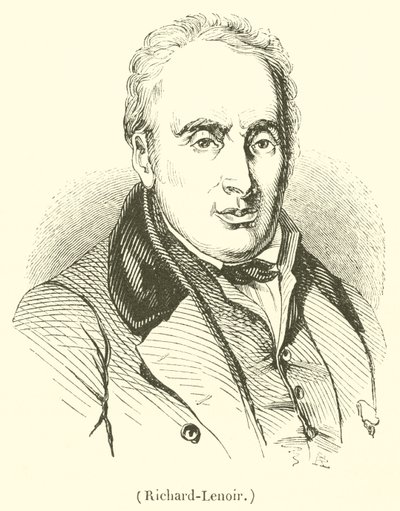Richard-Lenoir (grabado) de French School