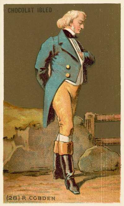 Richard Cobden, político inglés de French School