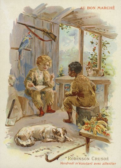 Robinson Crusoe y Viernes de French School