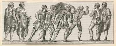 Traje romano de French School