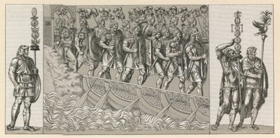 Traje romano de French School