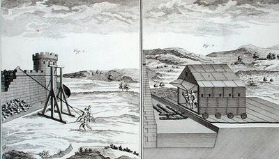 Maquinaria de asedio romana, de la 