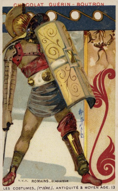 Gladiador romano de French School
