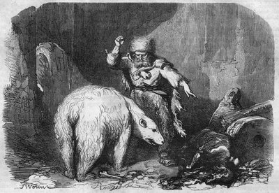 Serie romana: “Han de Islandia” por Victor Hugo (1802-1885). Grabado en “Les bons romances” de French School