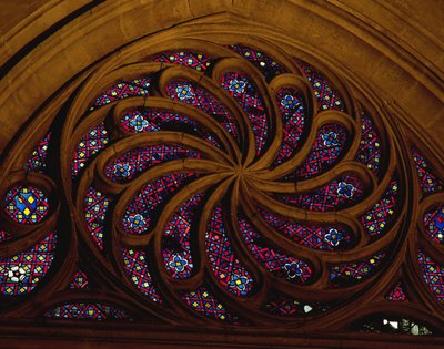 Rosetón, Capilla de los Borbones, finales del siglo XV de French School