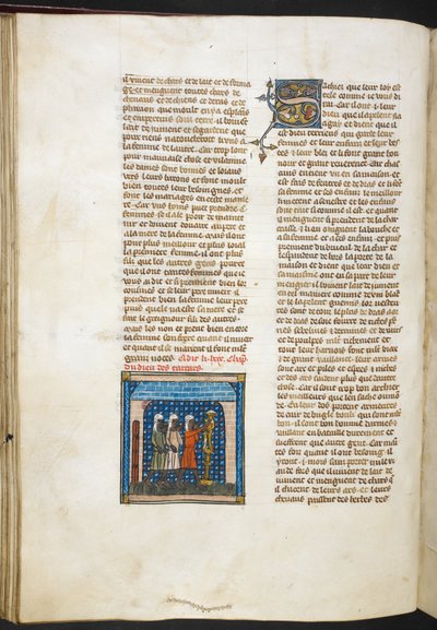 Real MS 19 D I, f.78v, Roman d