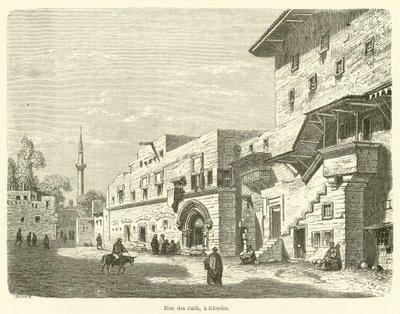 Calle de los Judíos, en Rodas de French School