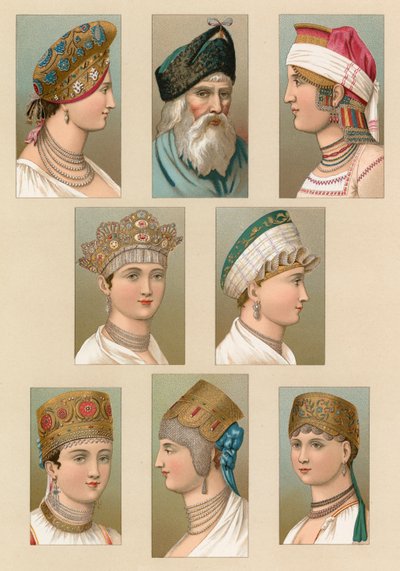 Traje ruso de French School