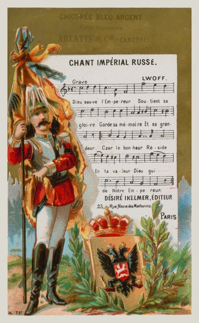 Canción imperial rusa de French School