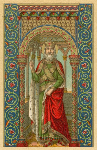 San Eduardo, Rey de Inglaterra de French School