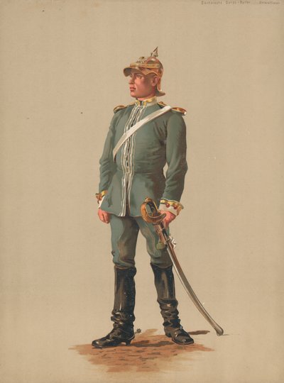 Guardia de Caballería Sajona, Suboficial de French School
