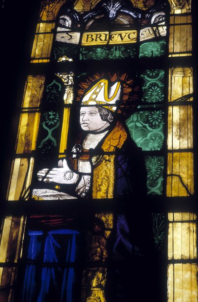 Saint Brieuc - vitrales de la Iglesia de Saint Savior de Dinan de French School