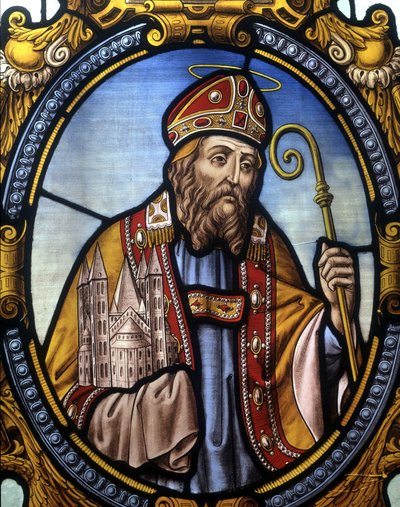 San Eleuthera. Obispo de Tournai de French School