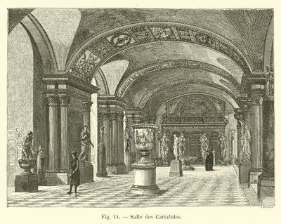 Sala de las Cariátides de French School
