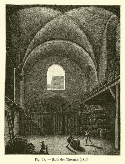 Sala de los Baños, 1810 de French School