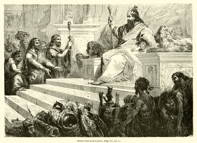 Salomón en toda su gloria de French School