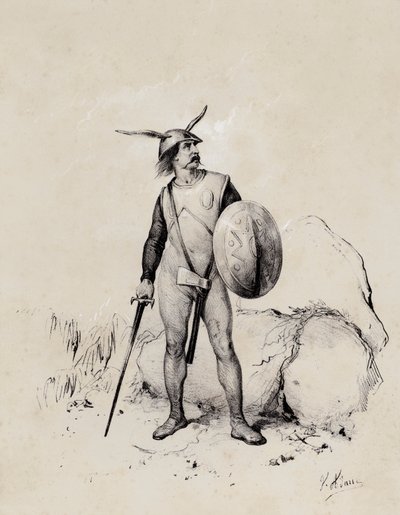 Soldado sajón, 445 de French School