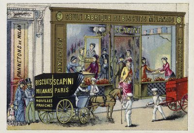 Galletas Scapini Milanese, París de French School