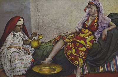 Escena del Norte de África de French School