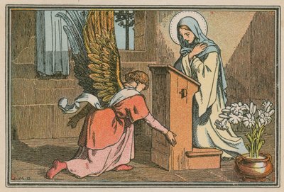 Escena de la vida de Jesús de French School