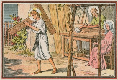 Escena de la vida de Jesús de French School