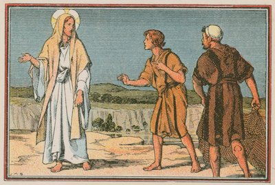 Escena de la vida de Jesús de French School