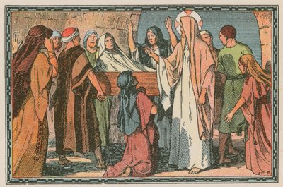 Escena de la vida de Jesús de French School