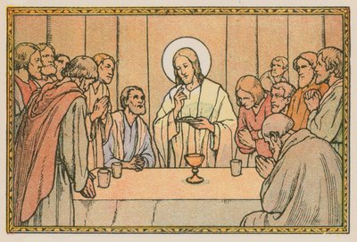 Escena de la vida de Jesús de French School