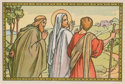 Escena de la vida de Jesús de French School