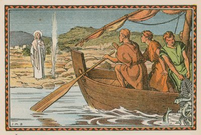 Escena de la vida de Jesús de French School