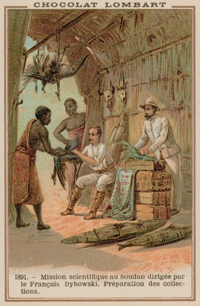 Expedición científica al Sudán dirigida por el agrónomo francés Jean Dybowski, 1891 de French School